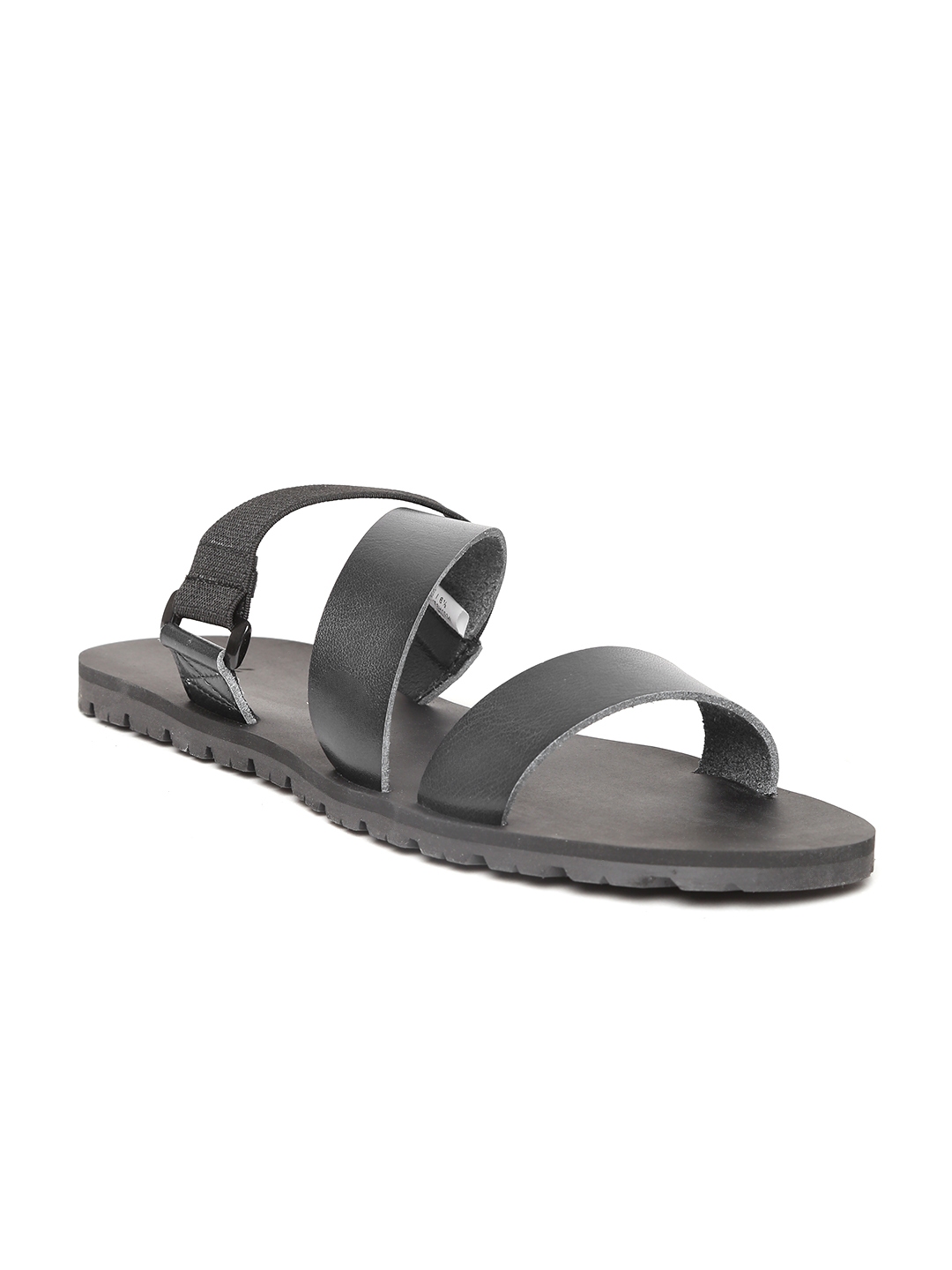 united colors of benetton men's leather sandals and floaters