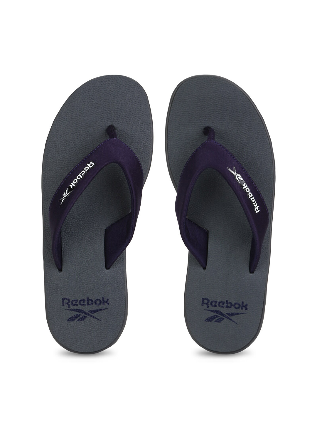 Buy Reebok Men Charcoal Grey Lightweight Thong Flip Flops Flip Flops