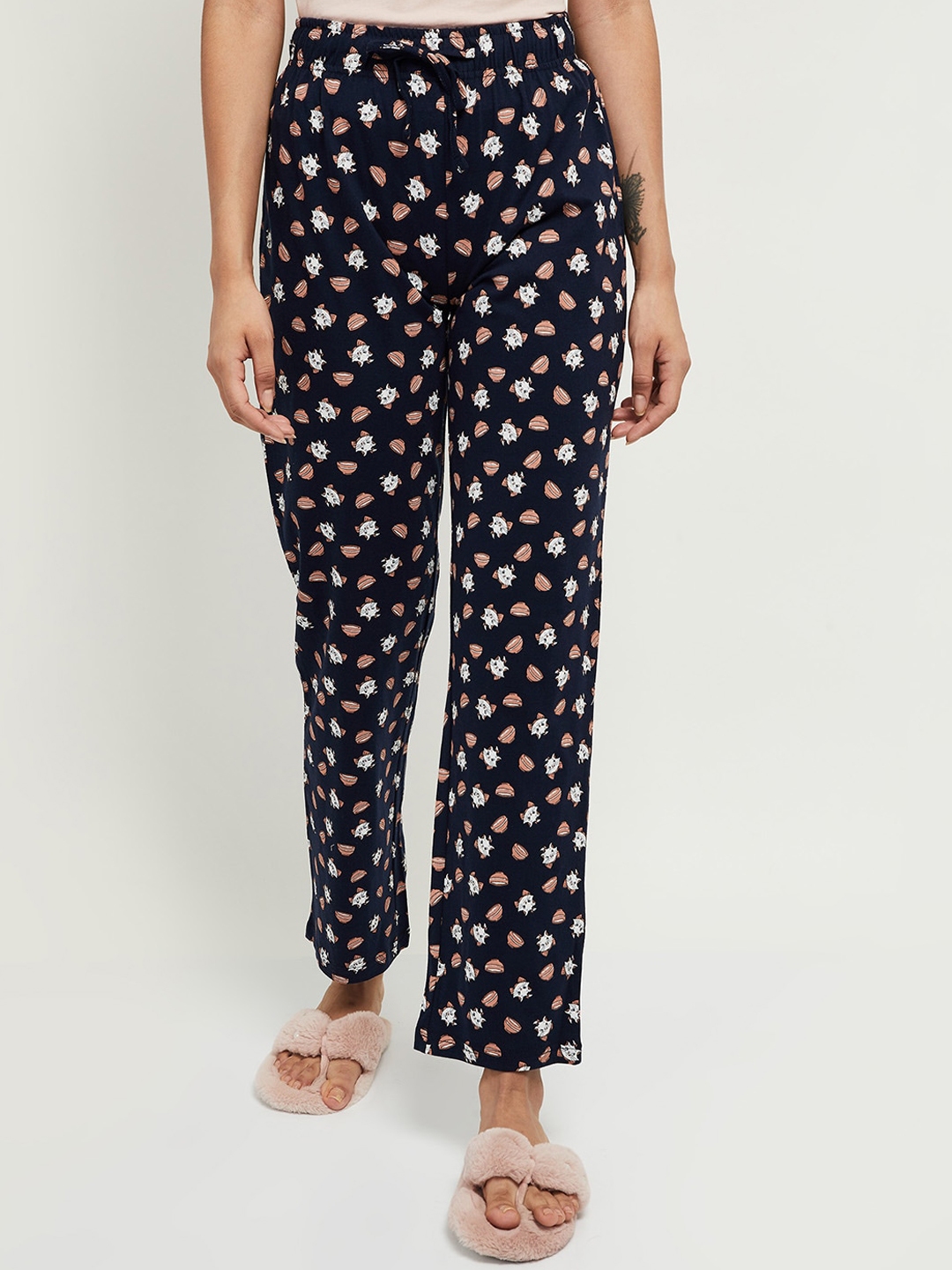 navy blue lounge pants