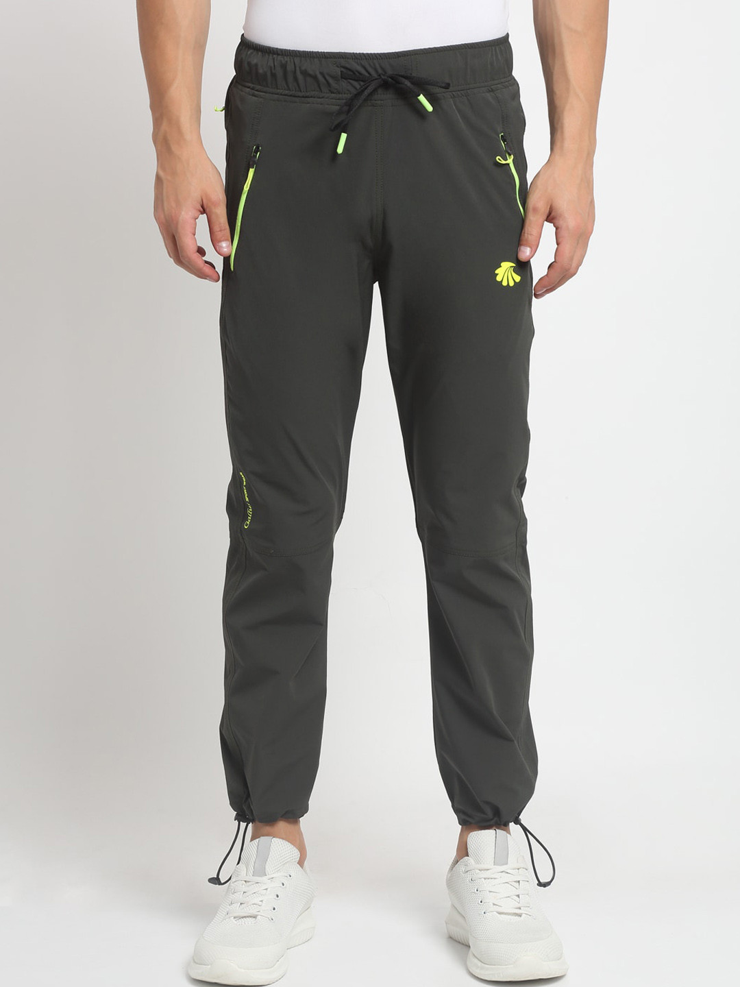 Buy Gallus Men Olive Green Solid Training Track Pant Track Pants for