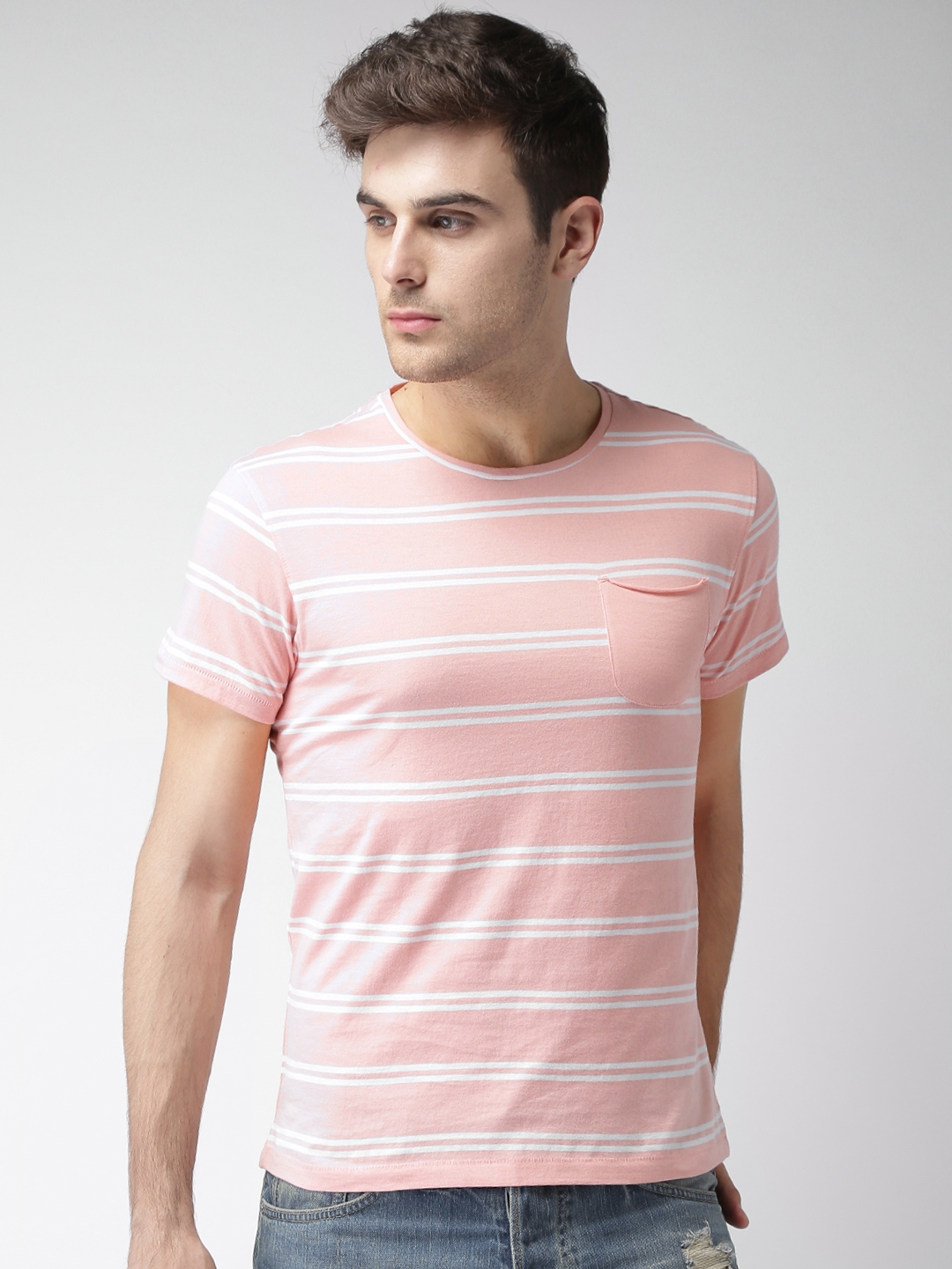 mast and harbour pink shirt