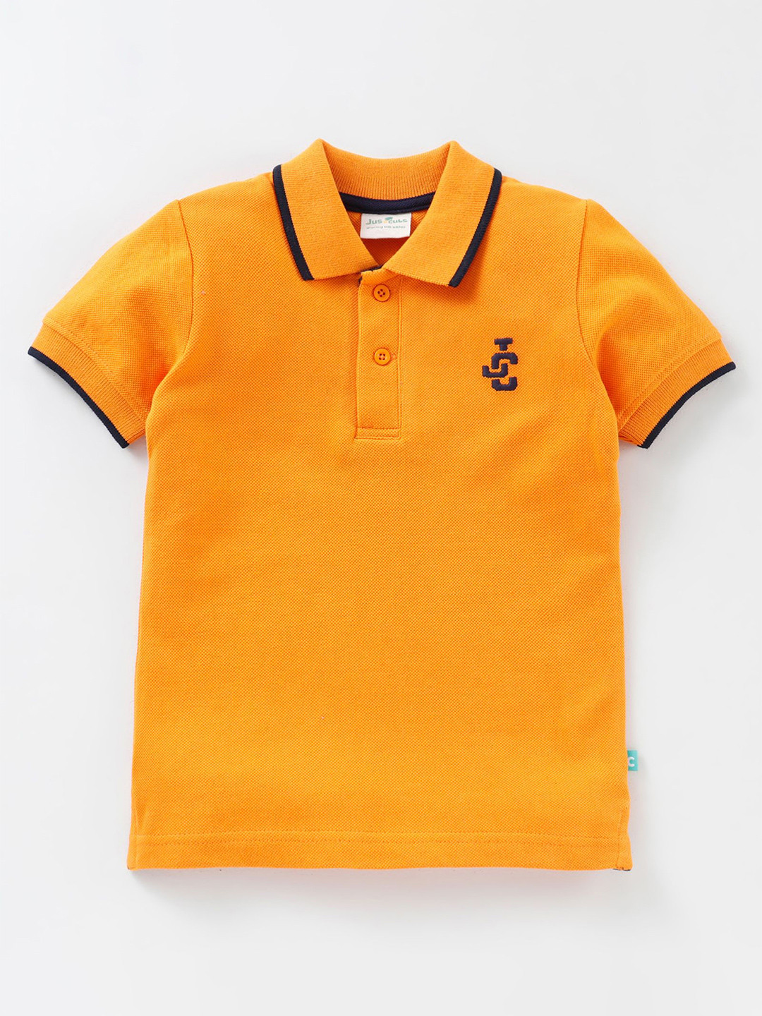 Buy JusCubs Boys Yellow Polo Collar Cotton T Shirt Tshirts for Boys