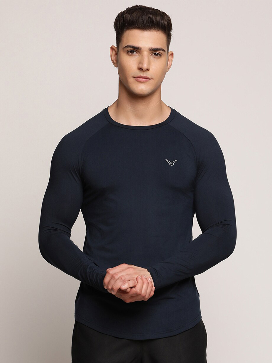 dri fit navy blue shirt