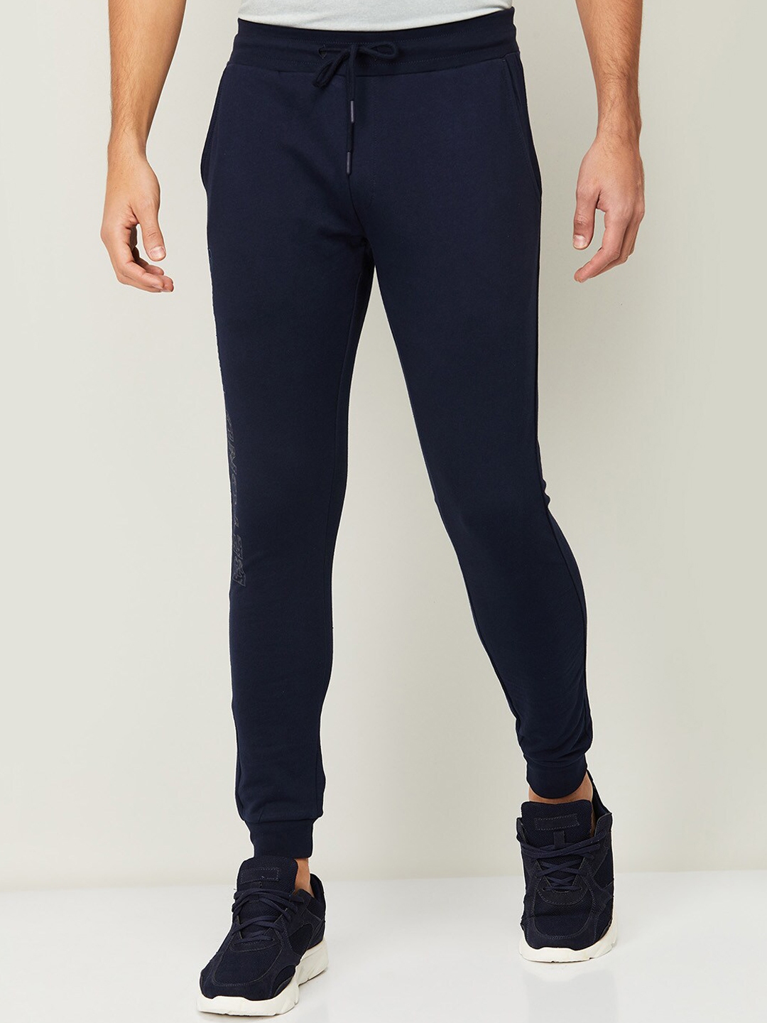 kappa navy blue joggers