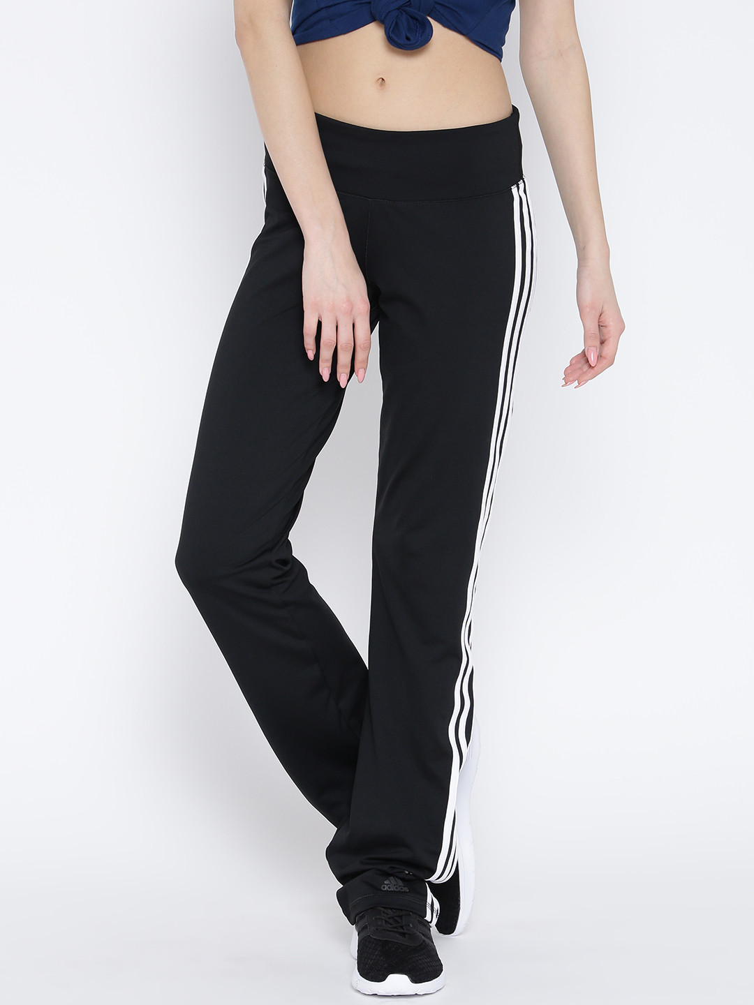 Buy ADIDAS Black D2M 3S Track Pants Track Pants for Women 1759739