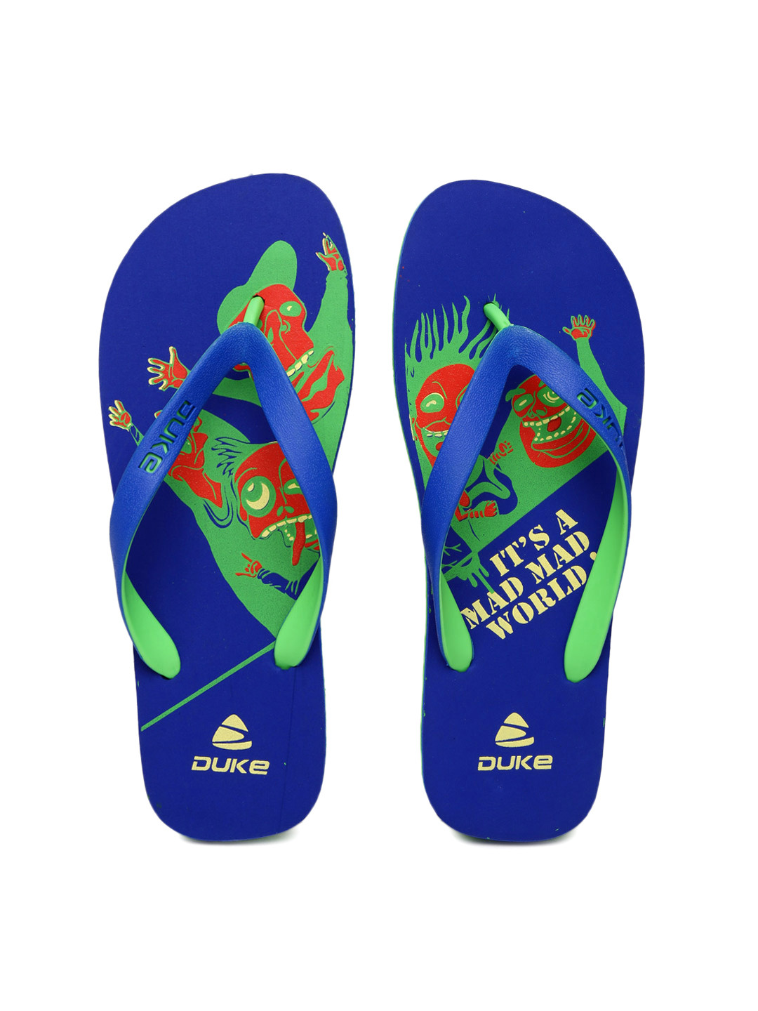 Lines - Mens FlipCorduroy Flops - Green main image 1