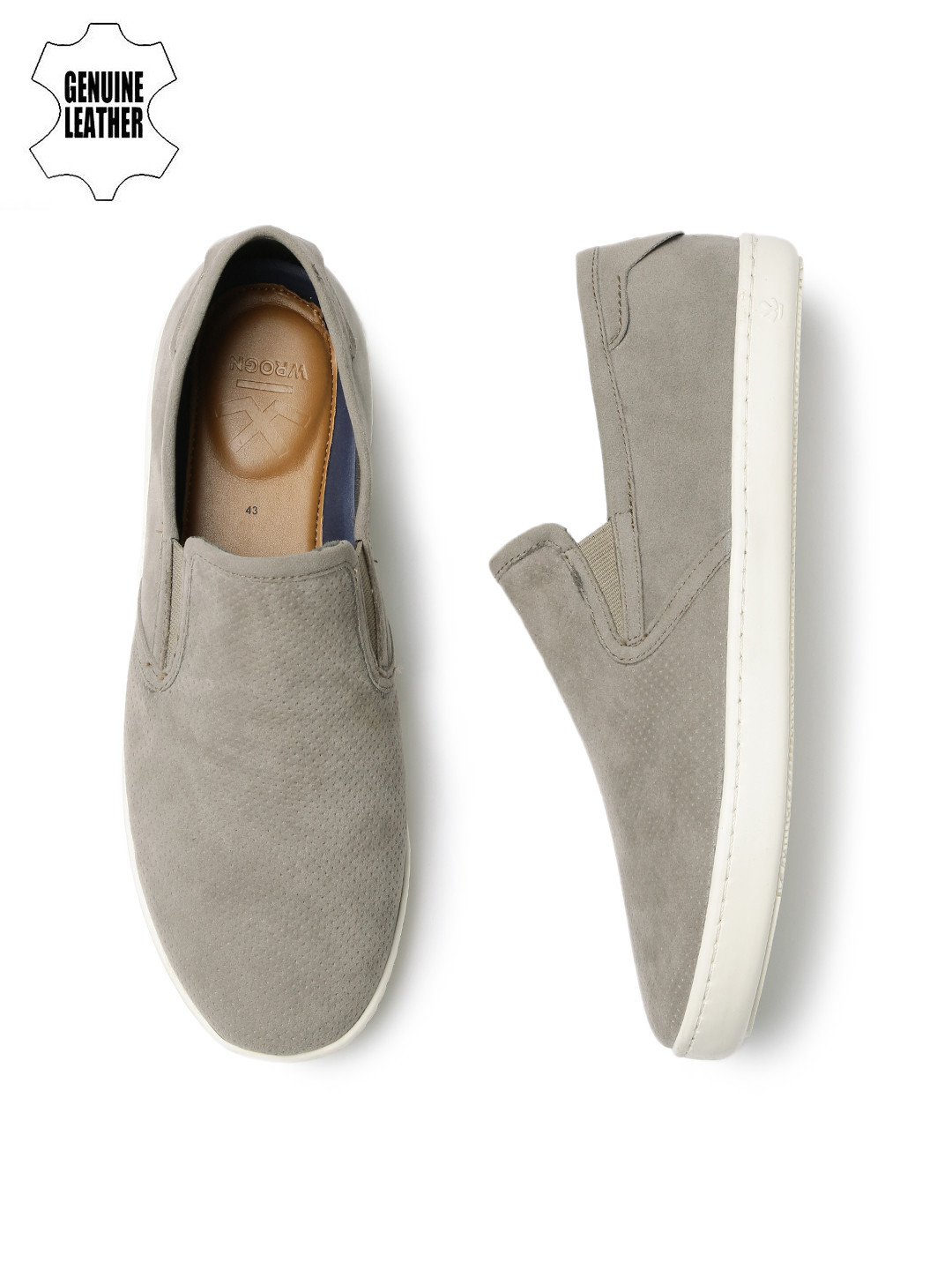 wrogn beige sneakers