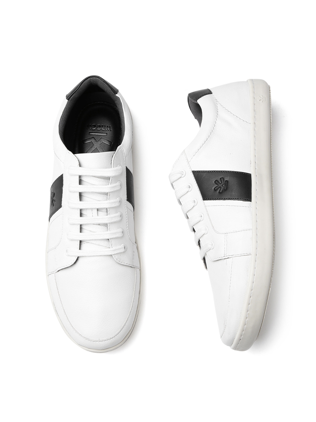 Buy WROGN Men White Sneakers - Casual Shoes for Men 1760847 | Myntra