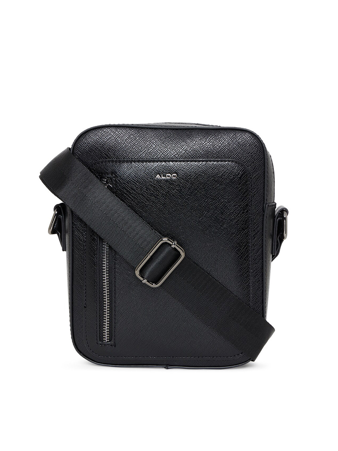 Buy ALDO Men Black Solid Messenger Bag Messenger Bag for Men 17619648