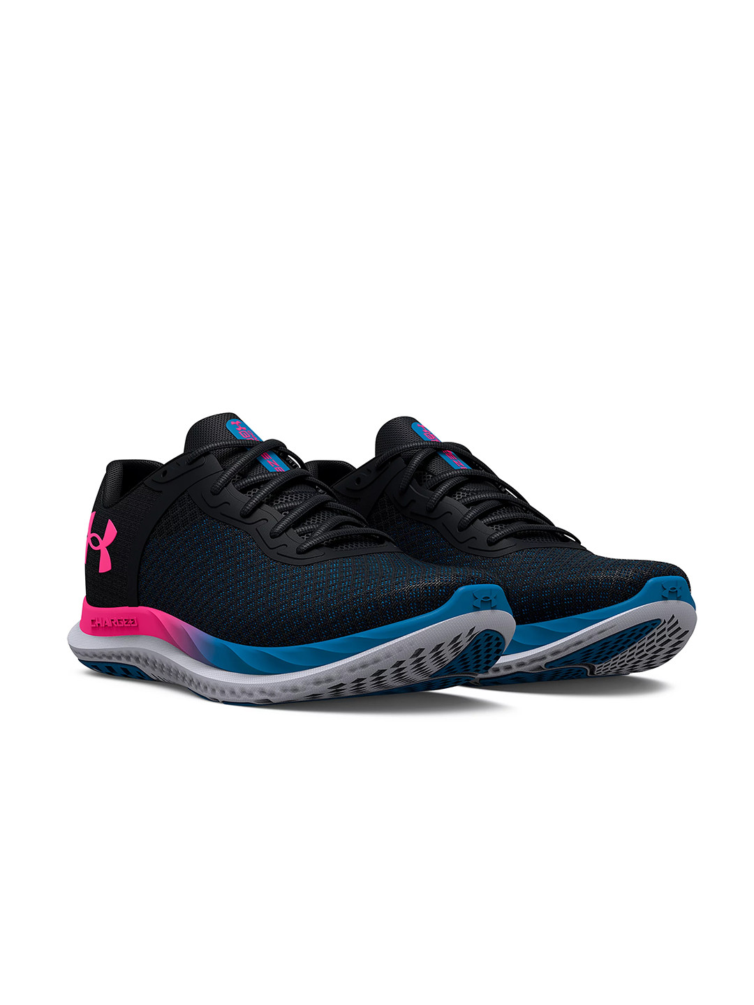 Buy UNDER ARMOUR Women Black Charged Breeze Running Shoes Sports