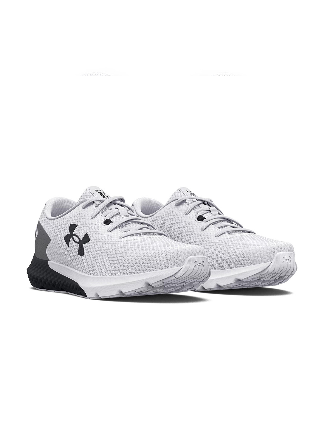 Buy UNDER ARMOUR Men White Woven Design UA Charged Rogue 3 Running