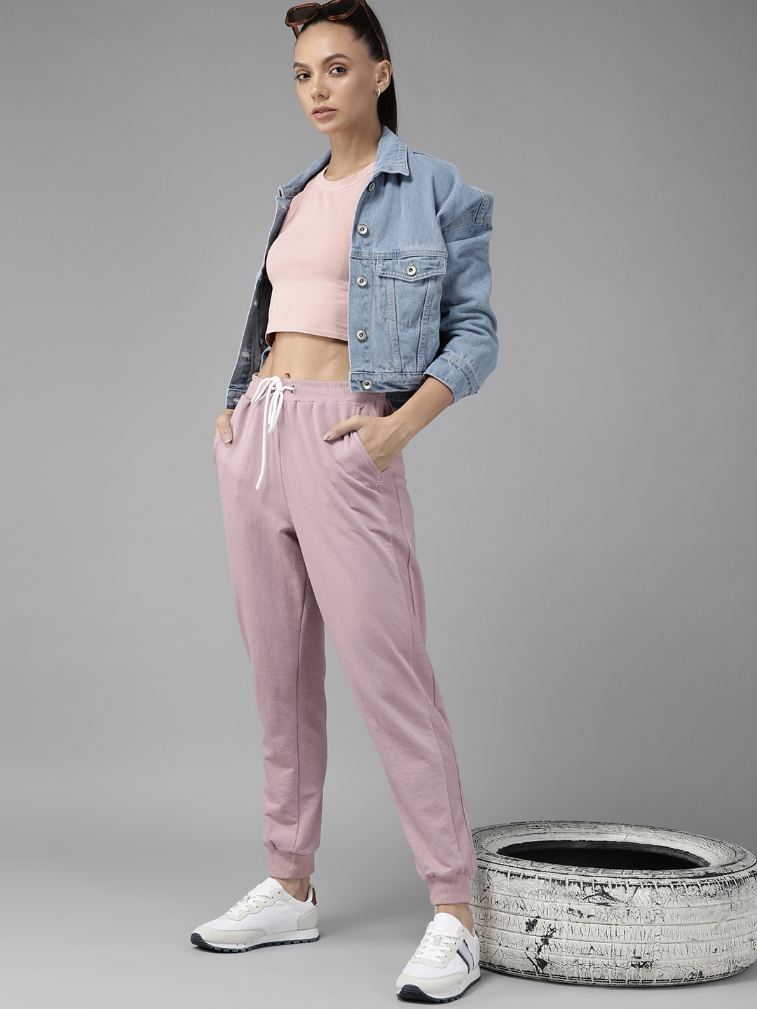 roadster joggers myntra
