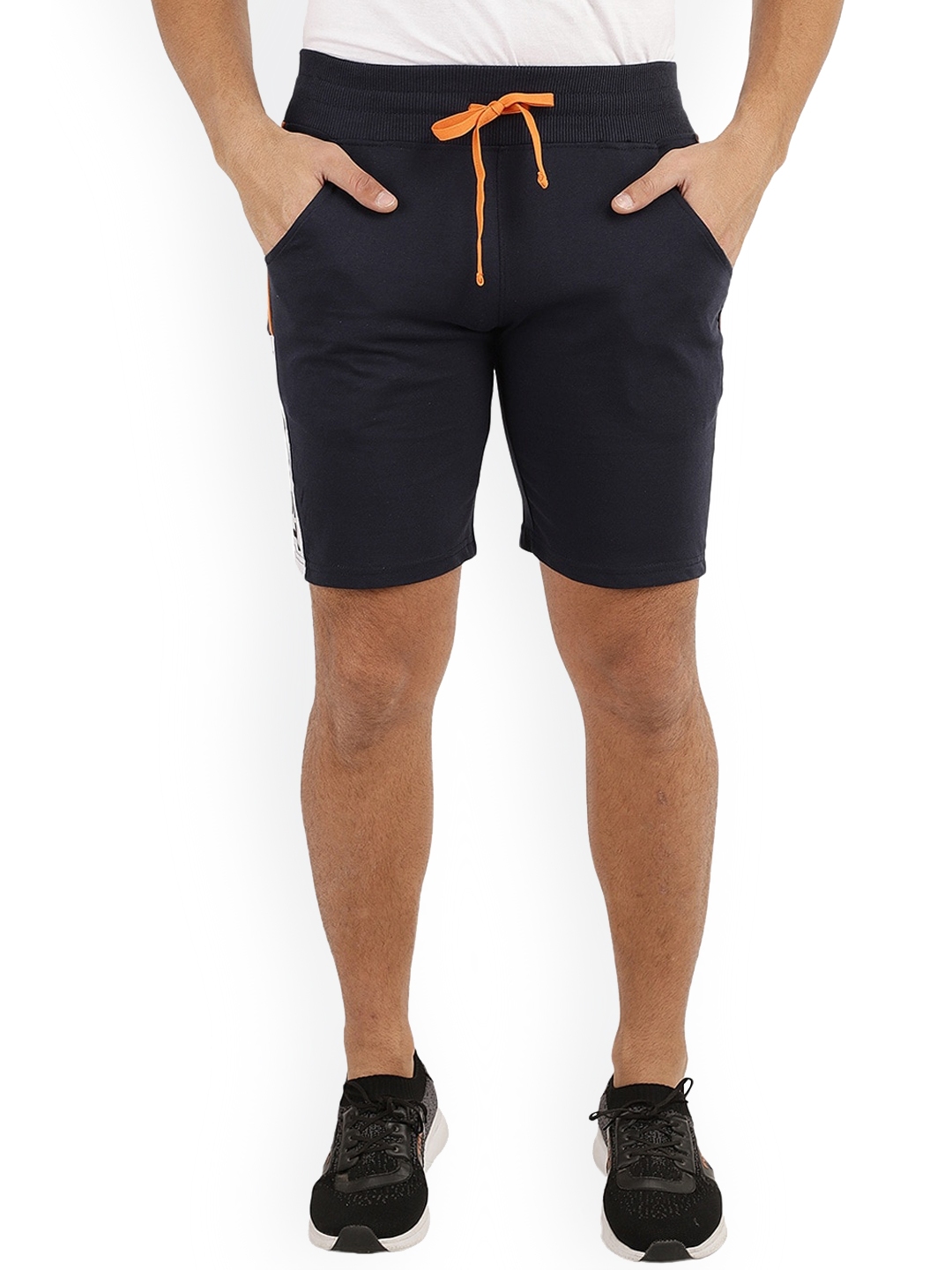 Buy V Mart Men Navy Blue Sports Shorts - Shorts for Men 17637284 | Myntra