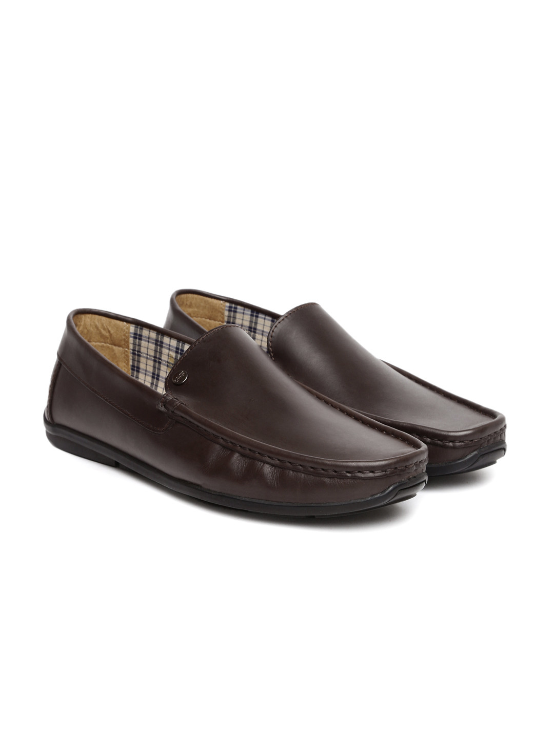 Buy Carlton London Men Brown Loafers Casual Shoes for