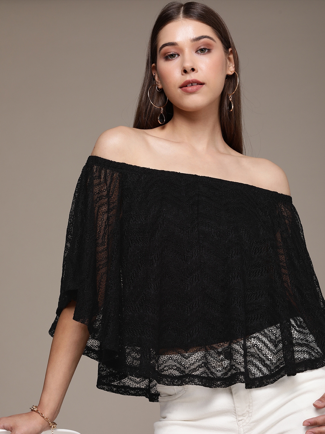 off shoulder top with pants