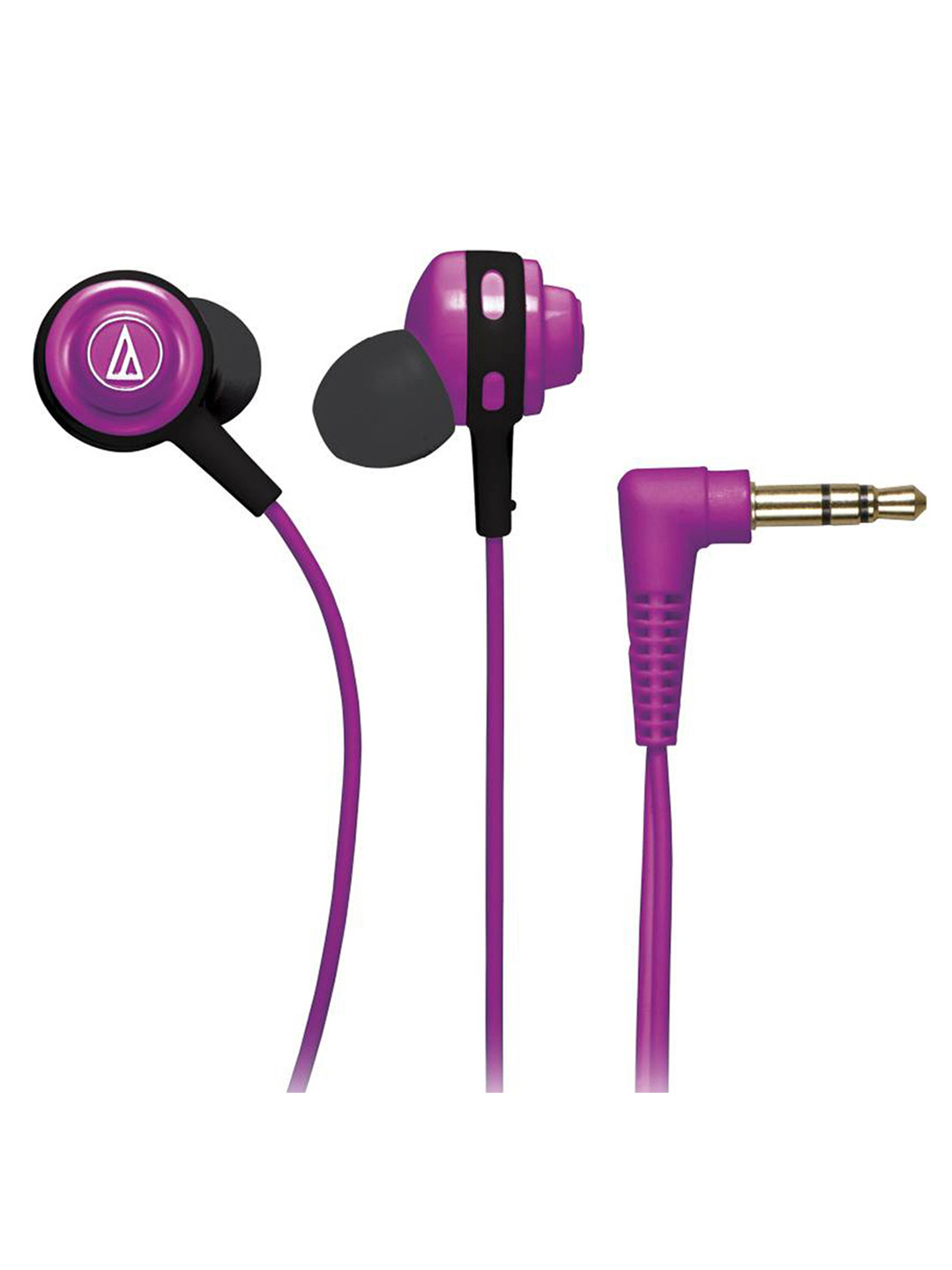 Buy Audio Technica Unisex Purple In Ear Headphones ATH COR150
