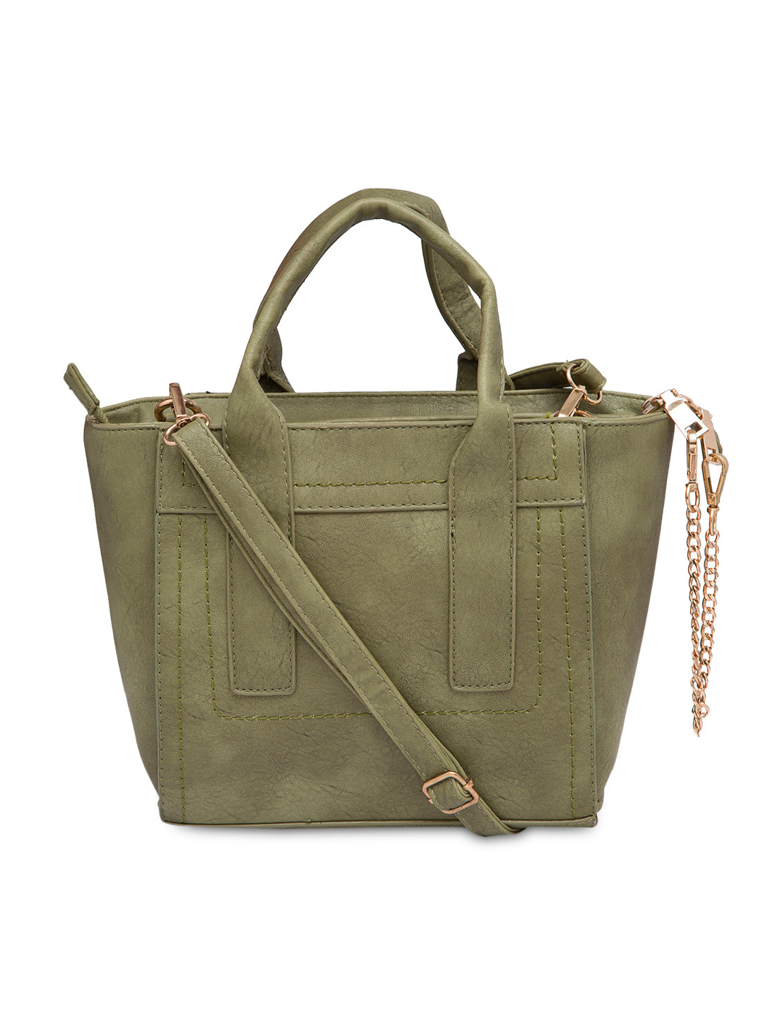 Buy Satchel Bags Olive Green Handbag Handbags for Women 1765284 Myntra