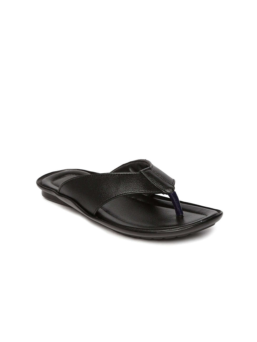Buy Paragon Men Black Solid Room Slippers Flip Flops for Men 17666296