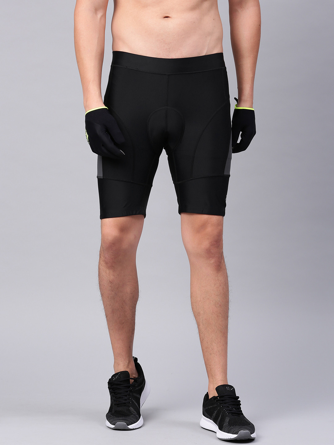Buy HRX By Hrithik Roshan Men Black Solid Cycling Shorts Shorts for Men 1766783 Myntra