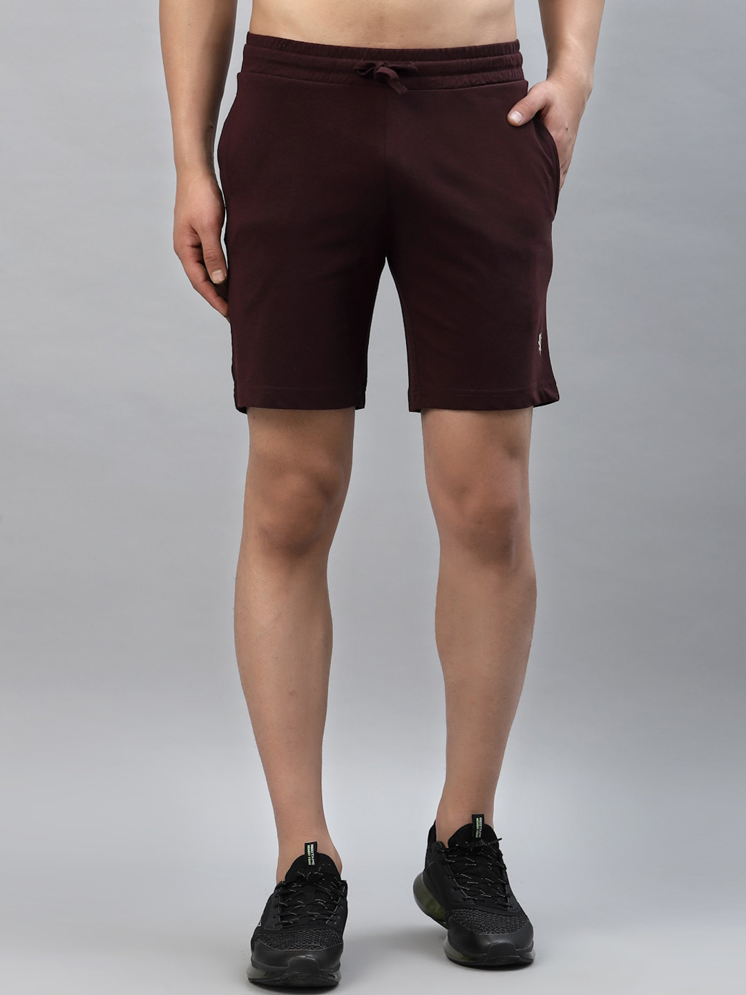Buy Red Tape Men Maroon Pure Cotton Sports Shorts Shorts for Men 17672144 Myntra