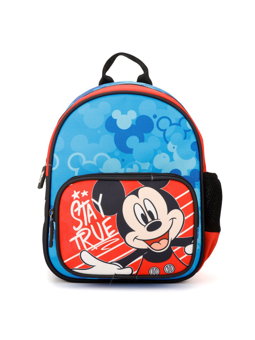 Buy Disney Unisex Kids Blue & Red Mickey Mouse Graphic Backpack