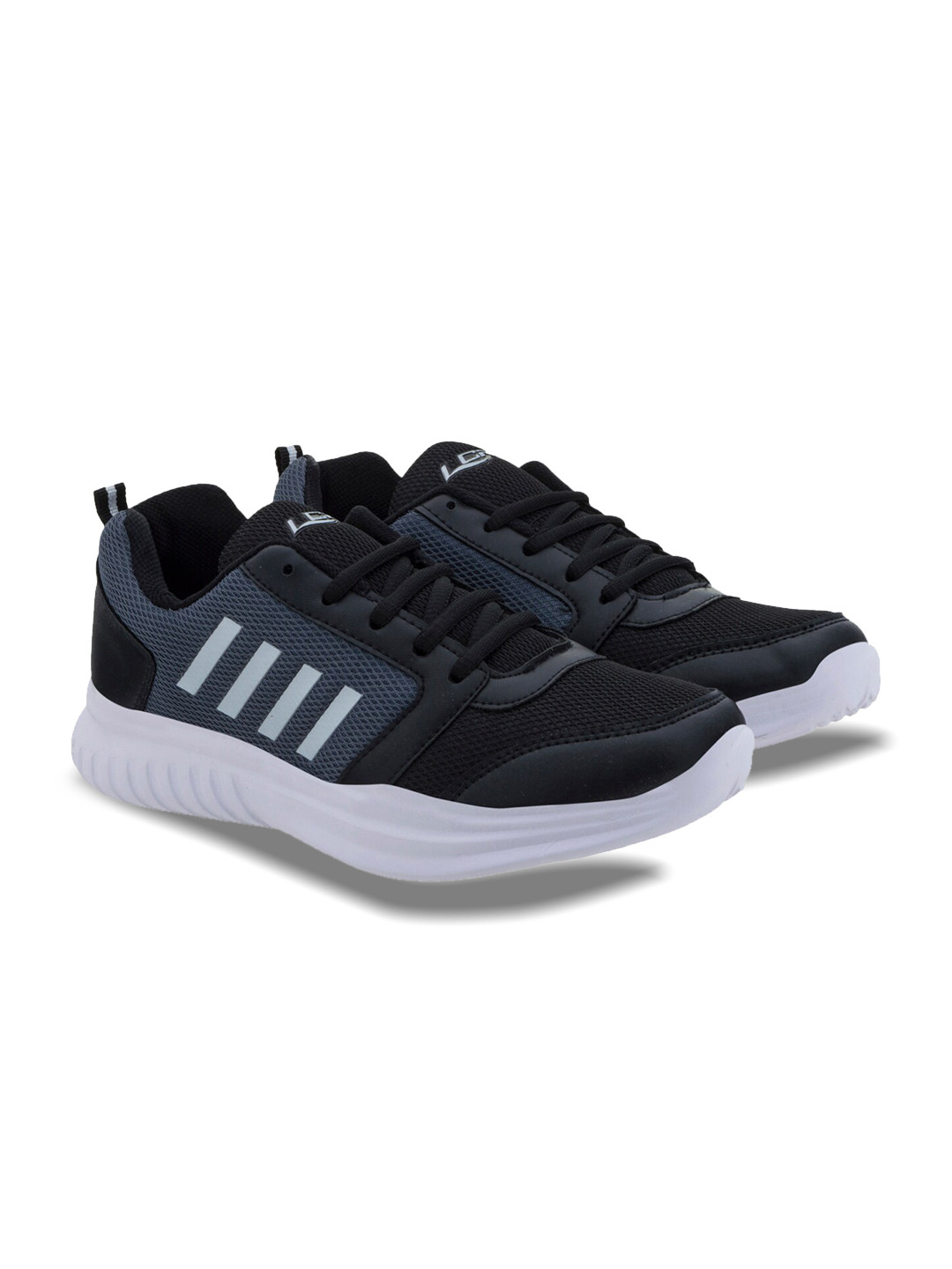 Buy Lancer Men Black Mesh Running Non Marking Shoes Sports Shoes for