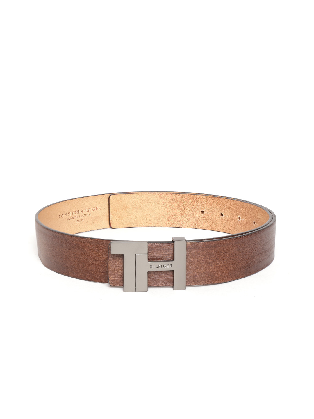Buy Tommy Hilfiger Men Brown Leather Belt Belts for Men 17698968 Myntra