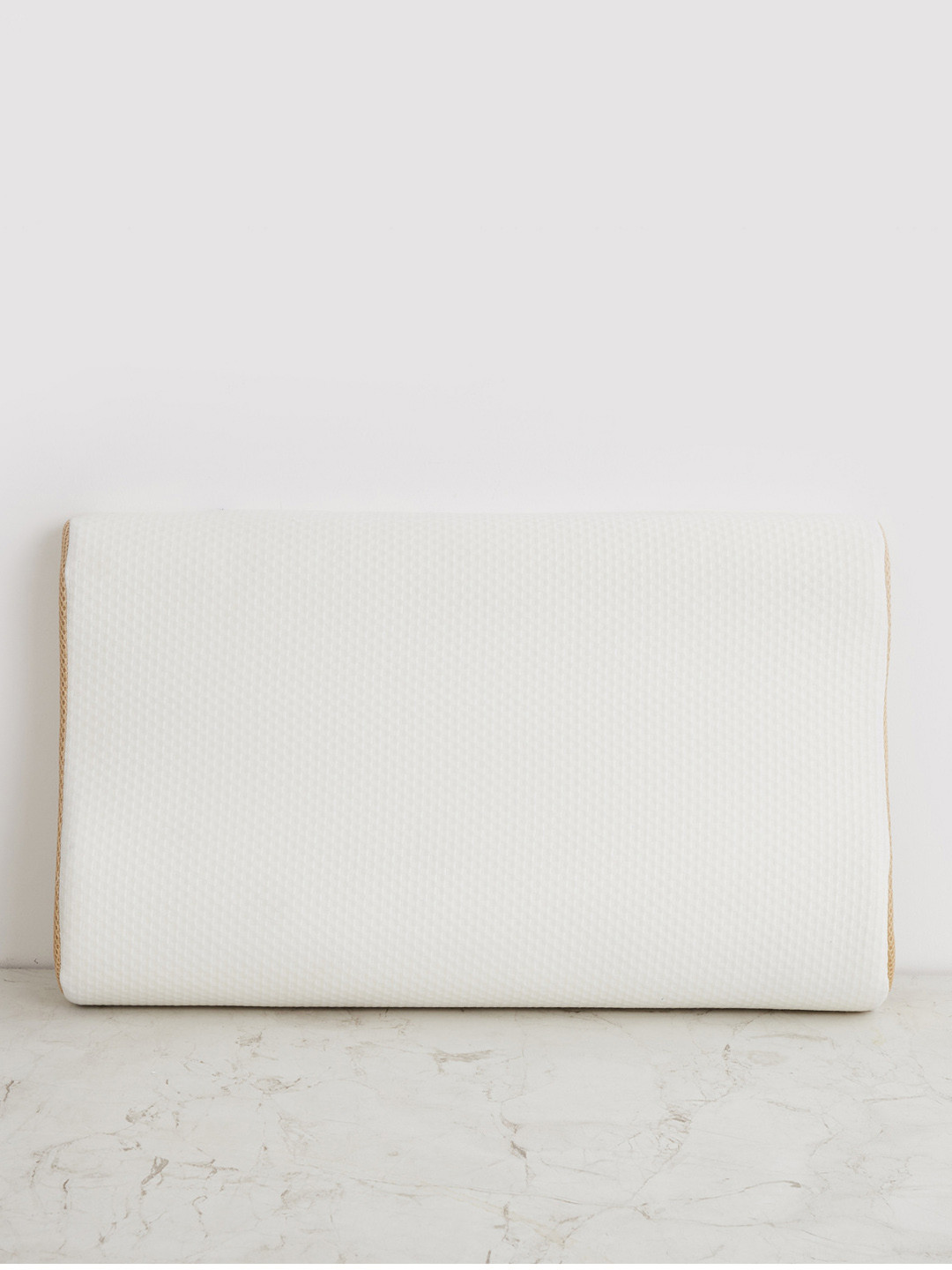 Buy Home Centre White Solid Polyurethane Memory Foam Contour Plus