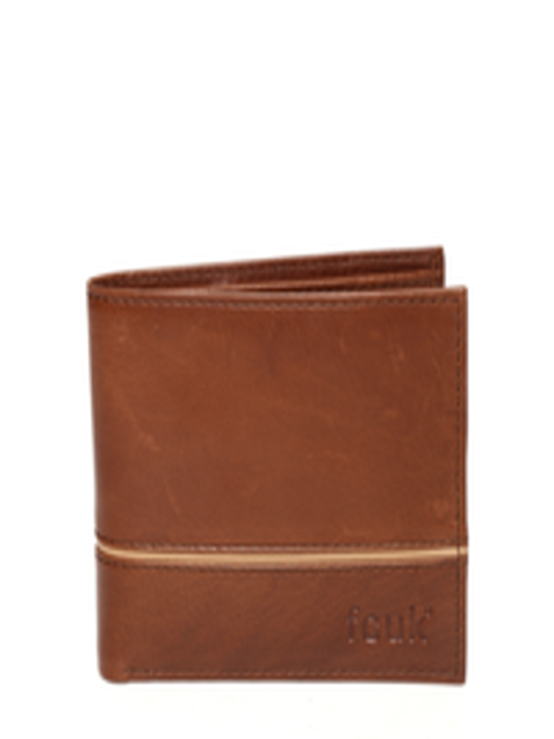 Buy French Connection Men Brown Leather Wallet - Wallets for Men ...