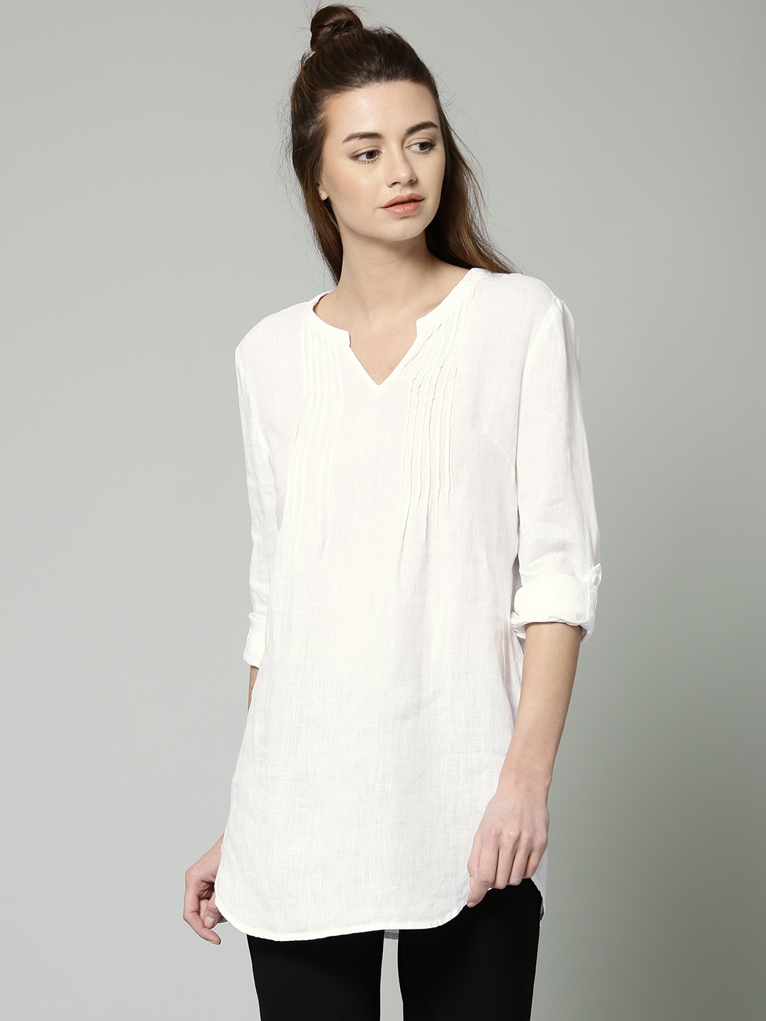 Buy Marks & Spencer White Tunic - Tunics for Women 1770759 | Myntra