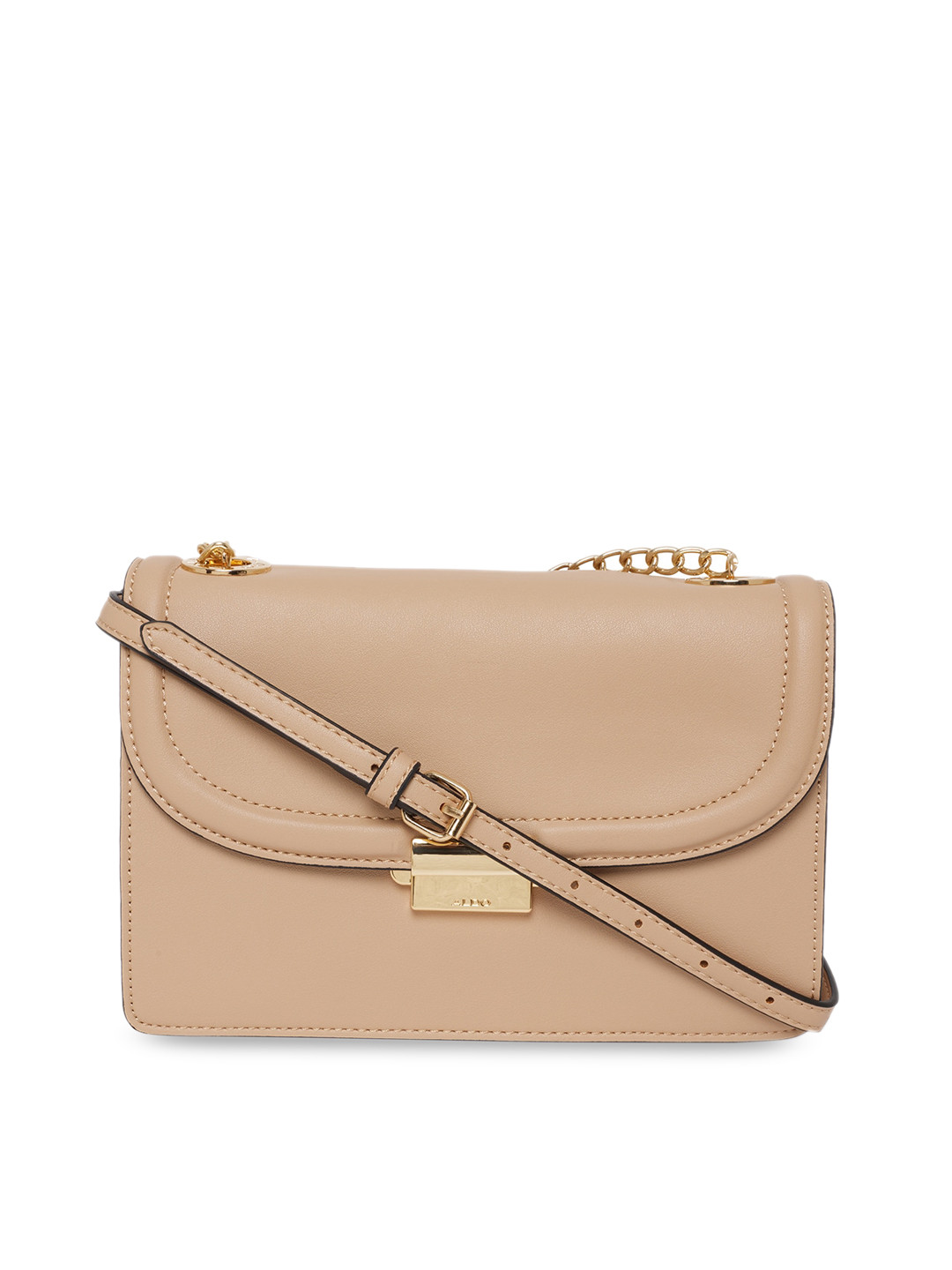 Buy ALDO Beige Structured Sling Bag Handbags for Women 17708014 Myntra
