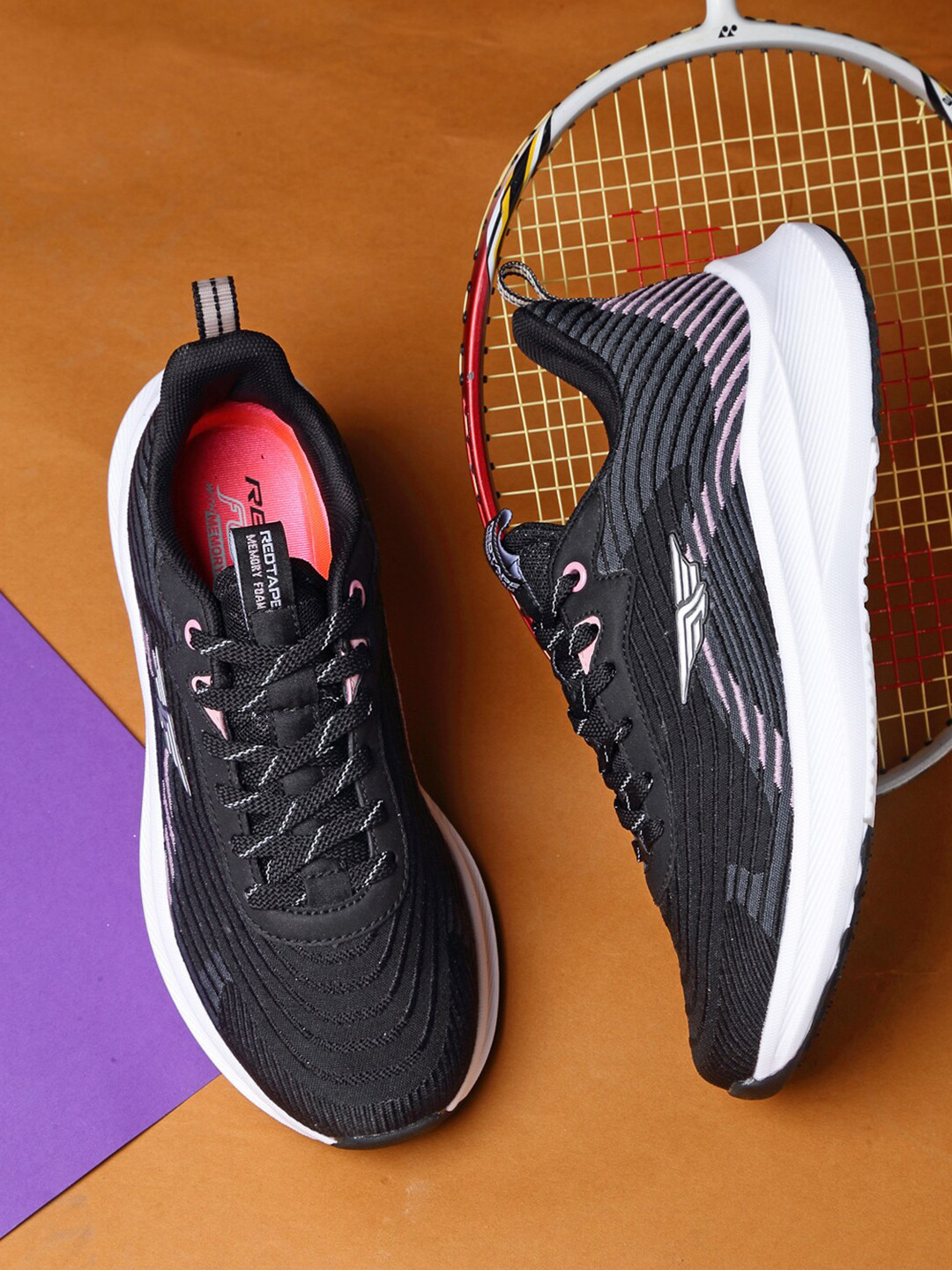 Buy Red Tape Women Black Walking Shoes Sports Shoes for Women