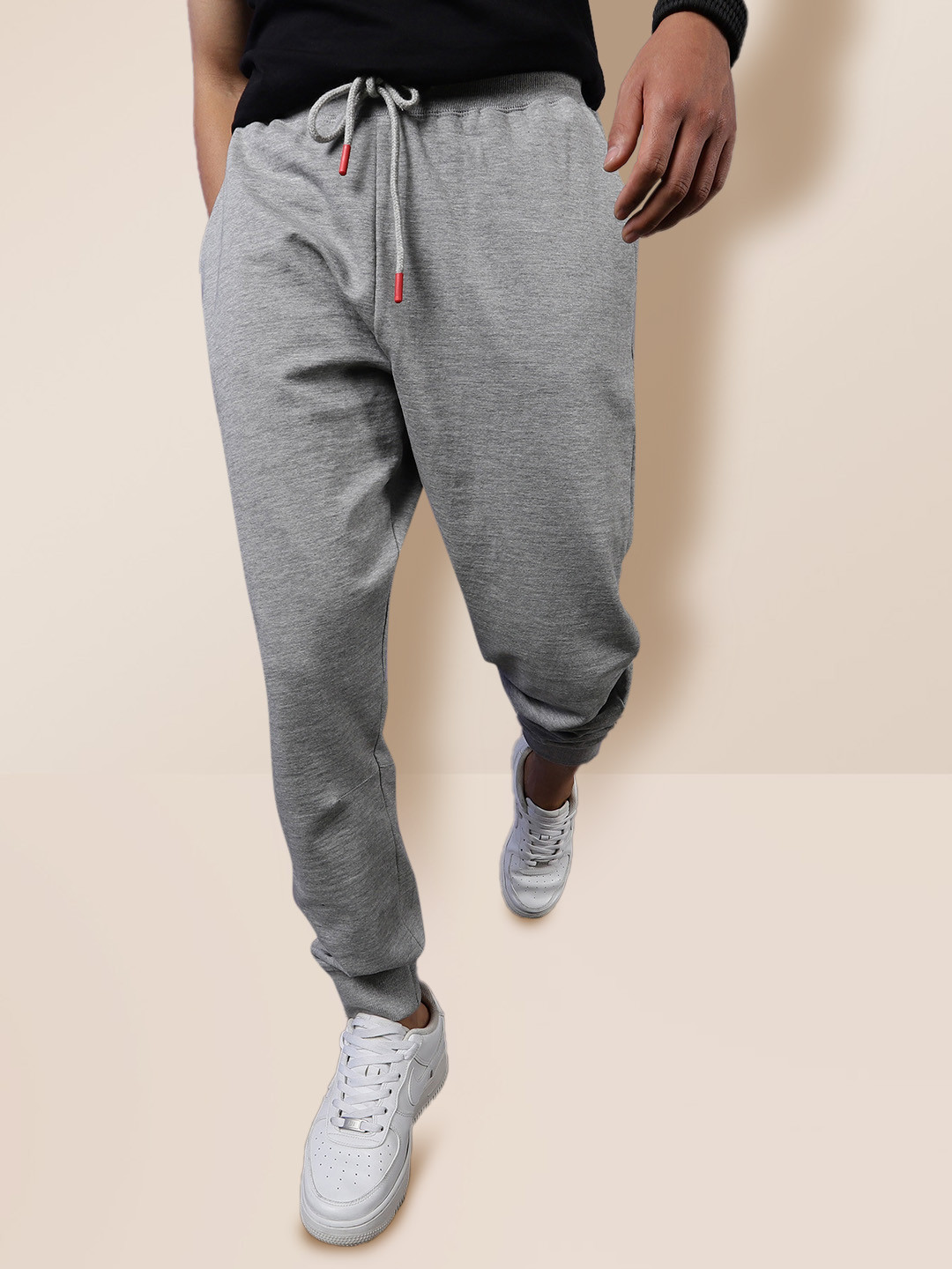 Lorenzo World is Yours Open Hem Jogger | Steel