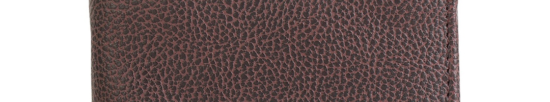 Buy ZEVORA Men Brown Textured Leather Two Fold Wallet - Wallets for Men ...