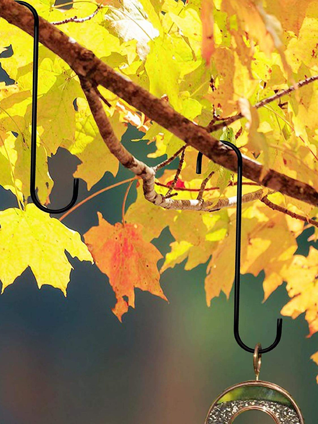 Buy Leafy Tales Set Of 10 Black S Hook Hanging Pot Extensions