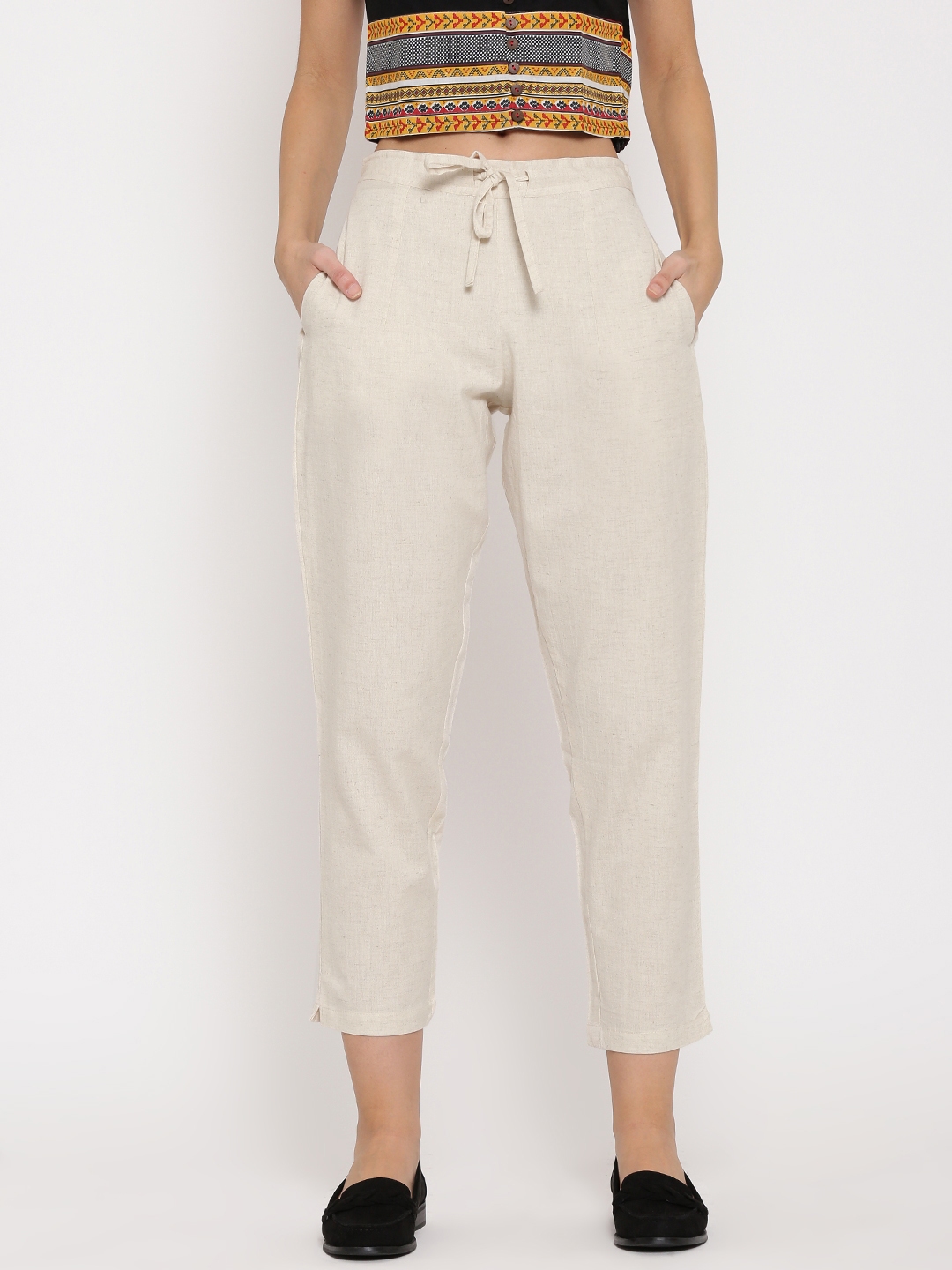 off white trousers womens