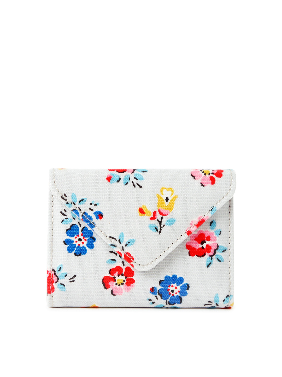 Buy Cath Kidston Women Grey Floral Print Card Holder Wallets for