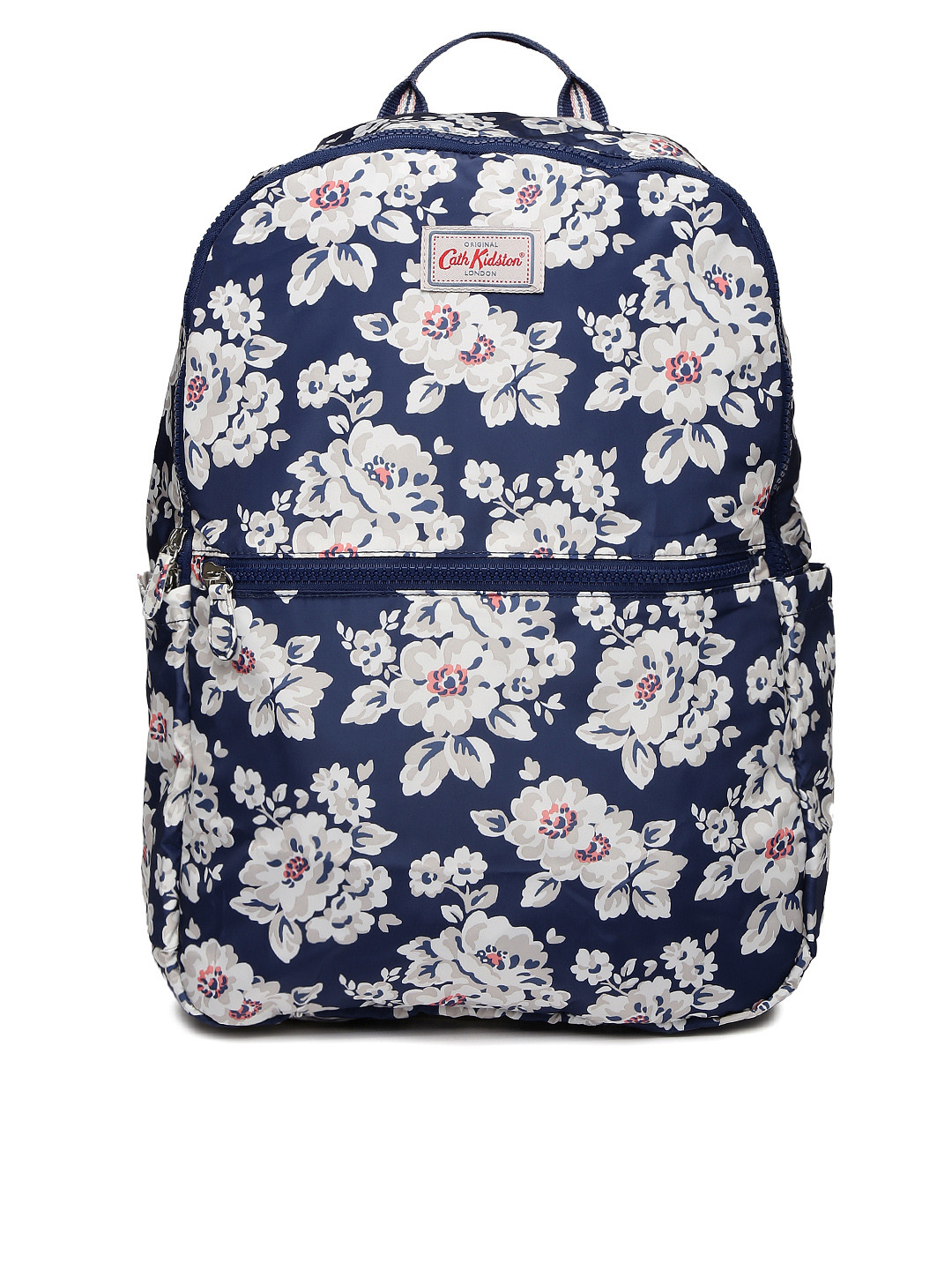 Buy Cath Kidston Women Navy Floral Print Foldable Backpack Backpacks