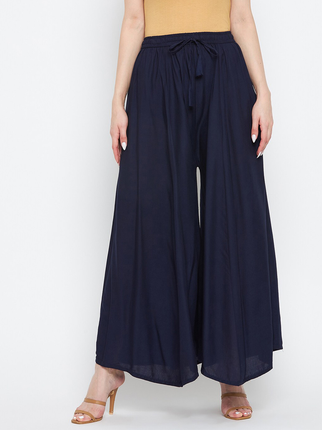 The Floriza Indigo paisley Palazzos