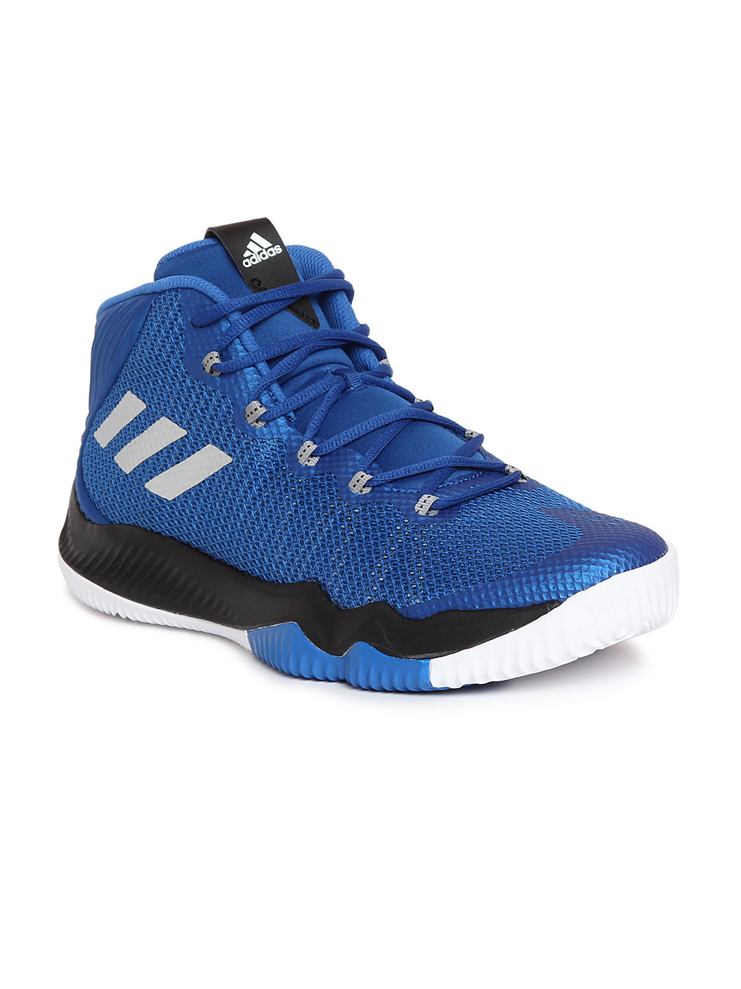 Buy ADIDAS Men Blue Crazy Hustle Basketball Shoes Sports