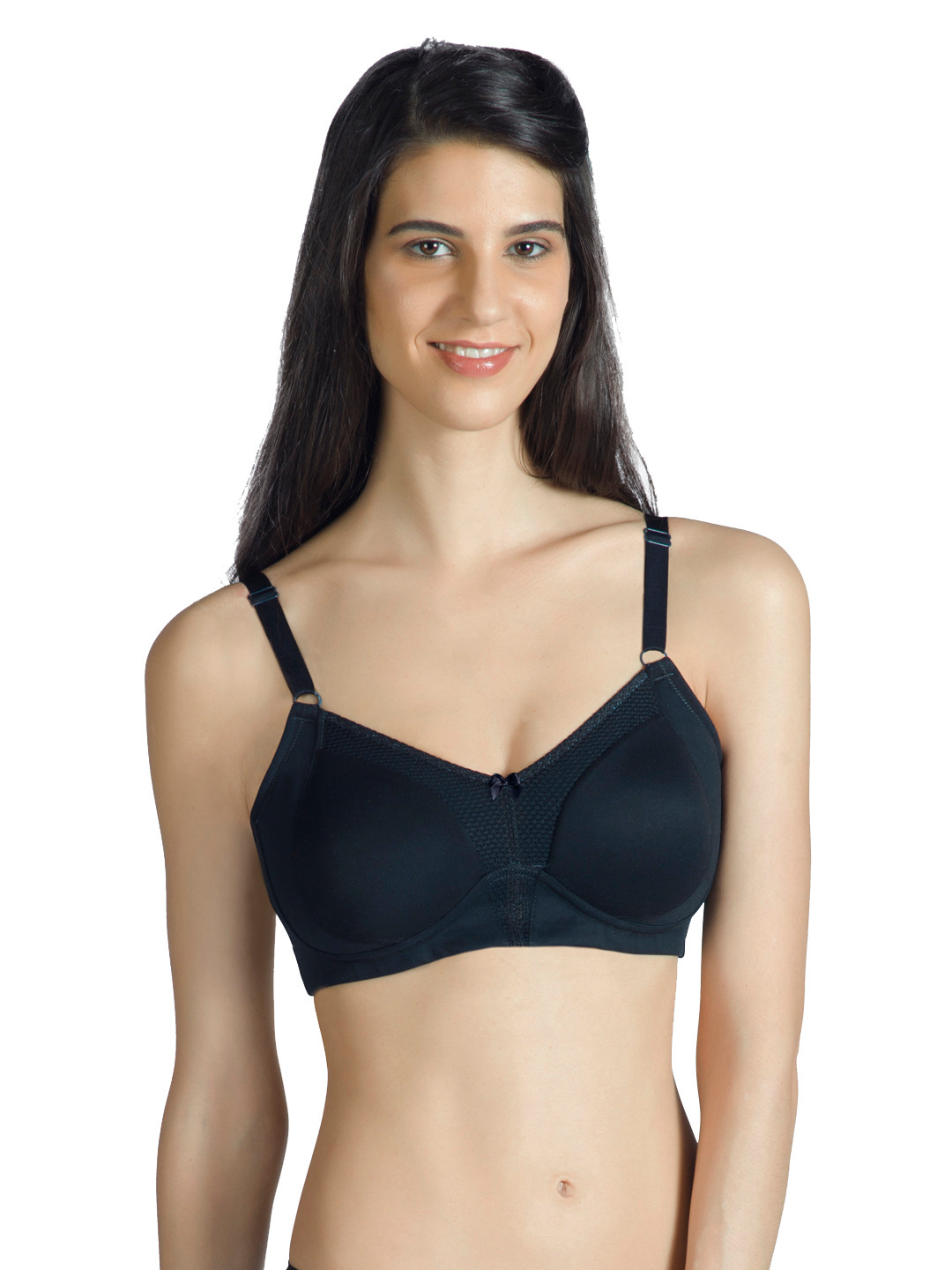 Buy Amante Solid Non Padded Wirefree Bodykraft Minimizer Bra BRA10426