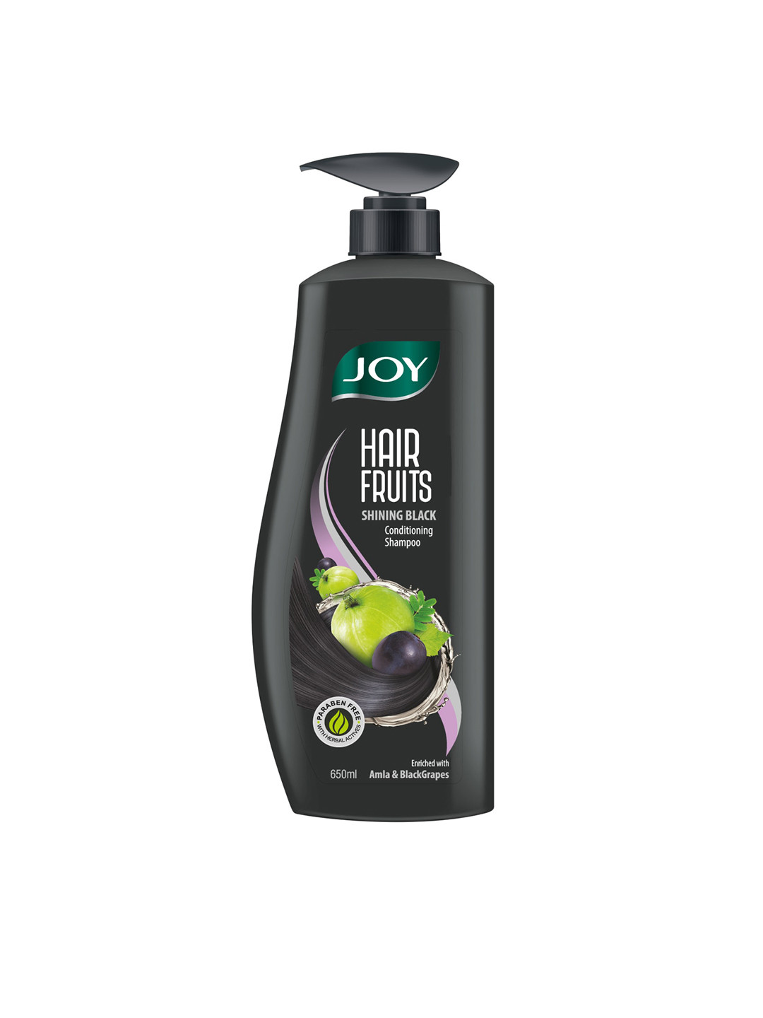 Buy JOY Hair Fruits Shining Black Conditioning Shampoo 650 Ml Shampoo