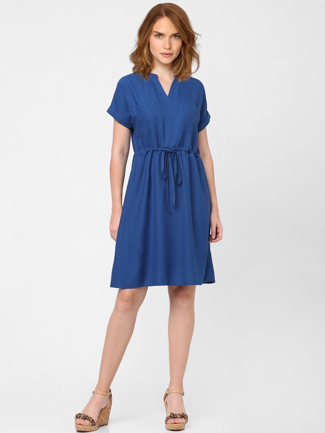 Buy Vero Moda Blue Solid Dress Dresses For Women 17760846 Myntra 0060