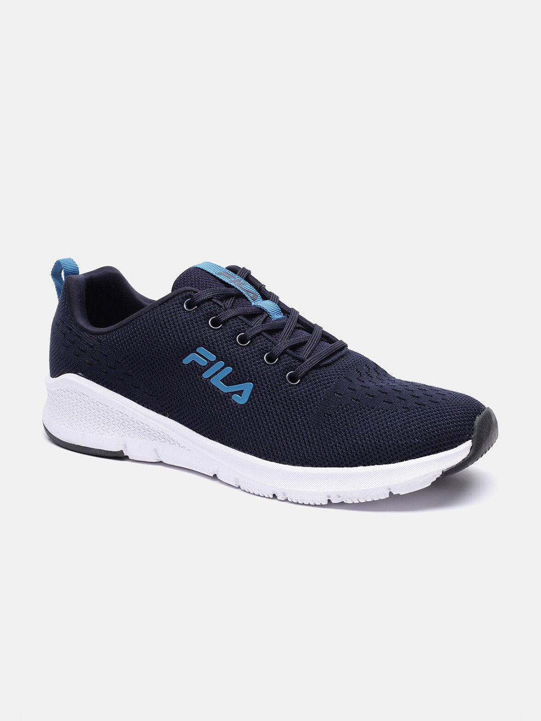navy blue fila shoes