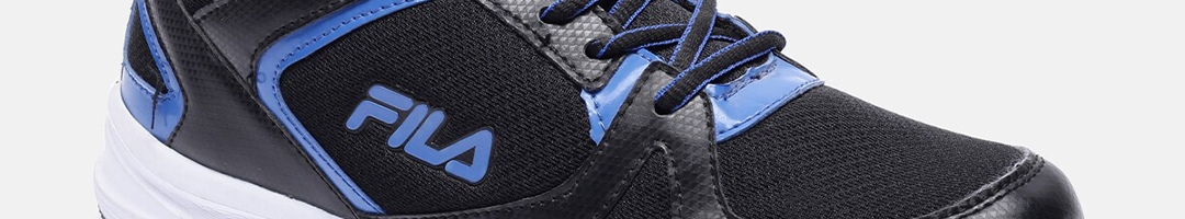Buy FILA Men Black & Blue Running Shoes - Sports Shoes for Men 17762548 ...