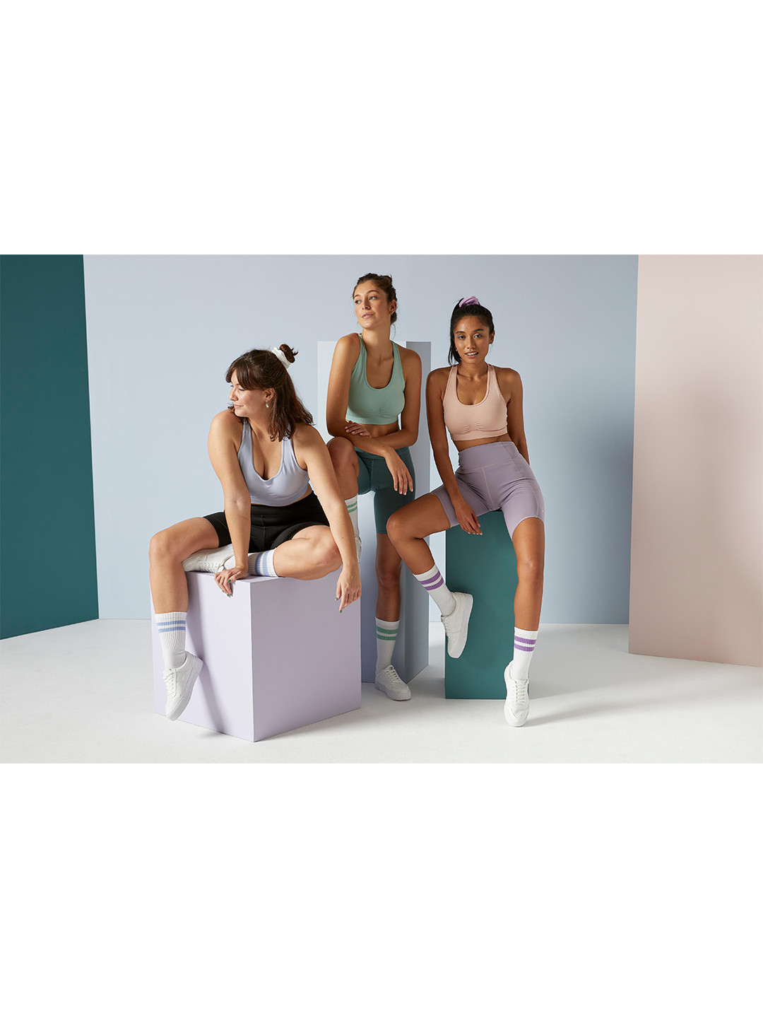 Buy Domyos By Decathlon Blue Dynamic Yoga Sports Bra Bra for Women