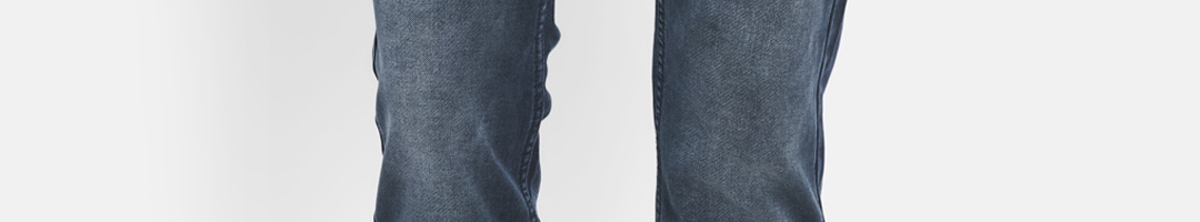 Buy Duke Men Black Slim Fit Heavy Fade Stretchable Jeans - Jeans for ...