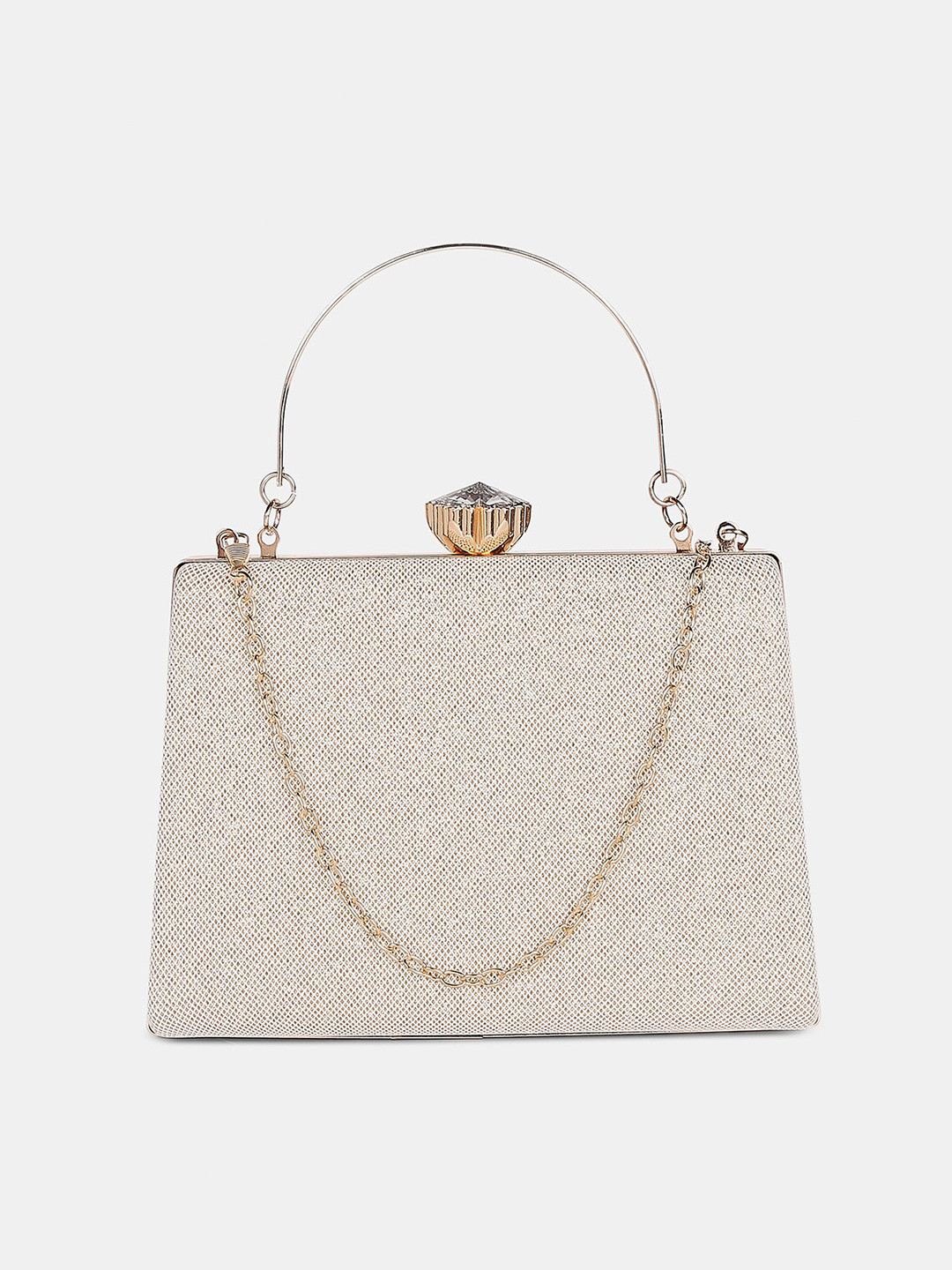 Buy 20Dresses Beige Embellished Box Clutch Clutches for Women 17769716 Myntra