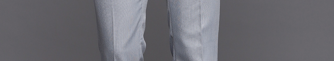 Buy Raymond Men Grey Trousers - Trousers for Men 17770654 | Myntra