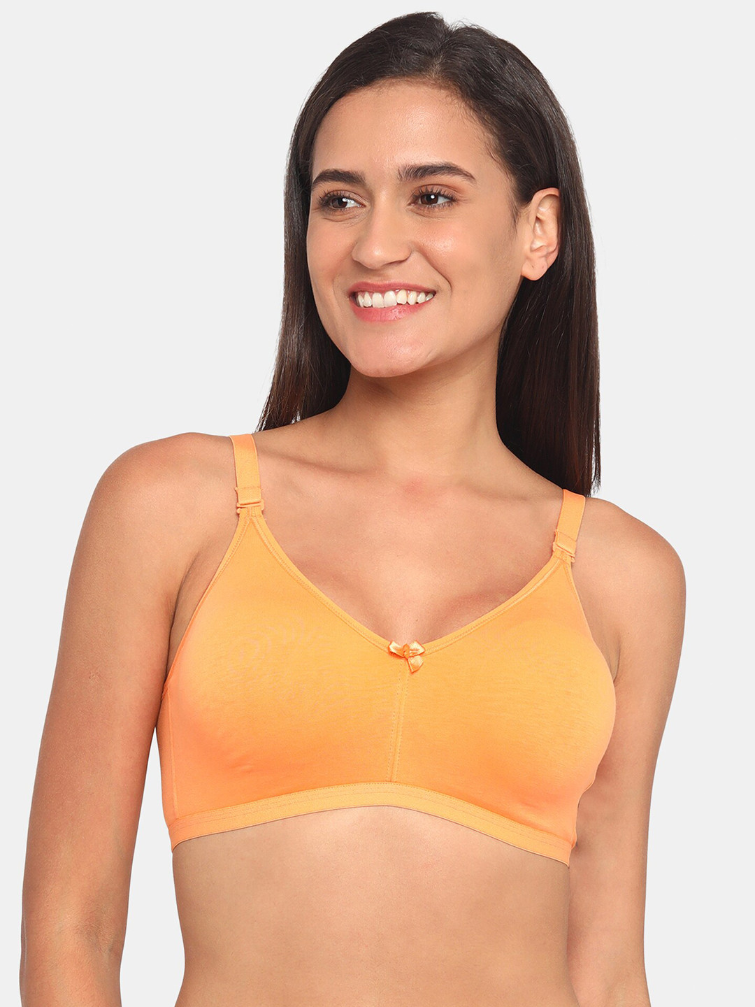 Buy Zivame Orange Non Padded Non Wired Bra Bra for Women 17774336 Myntra